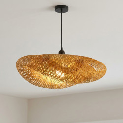 Straw Chandelier Medium